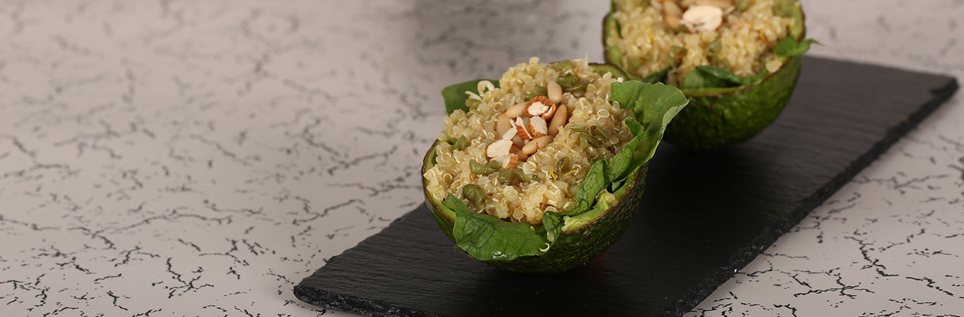 raw food diet - quinoa nut bowl