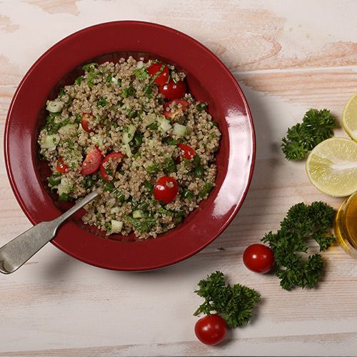 Healthy salad recipe - Quinoa Tabbouleh