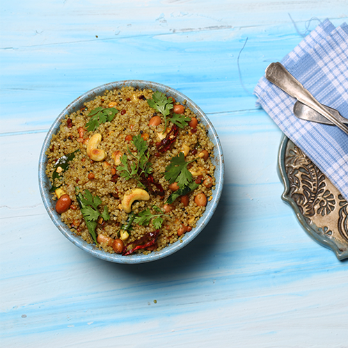 South Indian Dish - Quinoa Pulihora Recipes