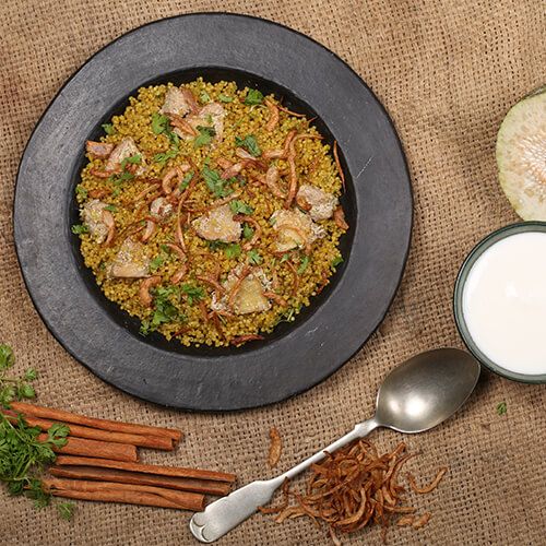 Quinoa recipe, Kathal biryani