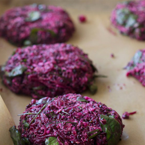 Quinoa Beetroot Cakes