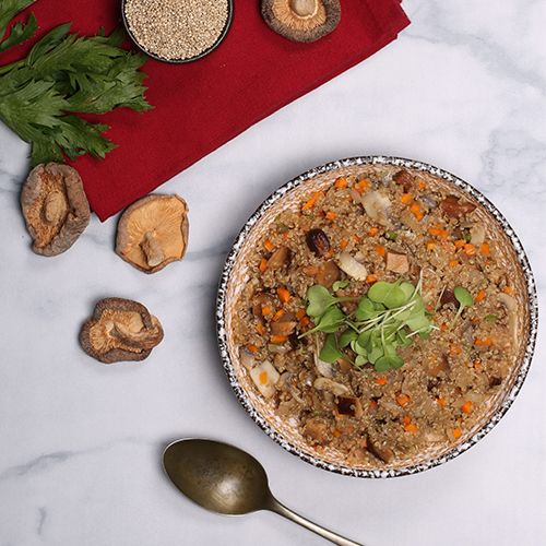 Healthy Quinoa Mushroom Ristto – India Gate Quinoa