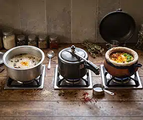 The Exact Rice-to-Water Ratio for Biryani: Open Pot vs Pressure Cooker vs Dum